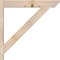 Ekena Millwork Traditional Slat Smooth Outlooker, Douglas Fir, 5 1/2"W x 30"D x 30"H OUT06X30X30TRA06SDF - alternate 3